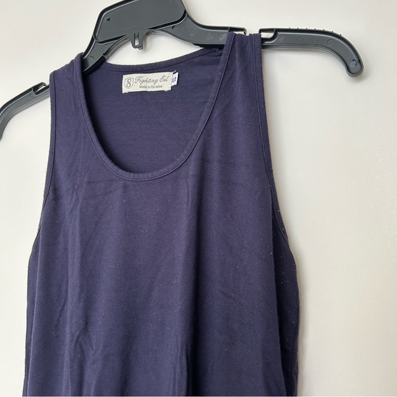 Fighting Eel Navy Blue Racerback Tank Top - Picture 2 of 9